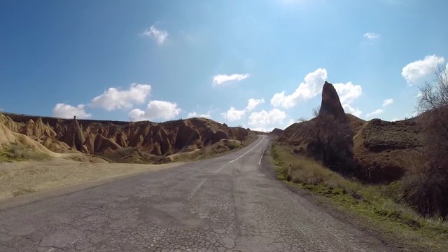 strada per i camini delle fate - Turchia