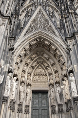 Fototapeta premium Facade of Cathedral, Cologne