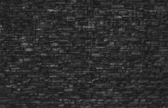 Brick wall background in black and white,ready for product display montage.