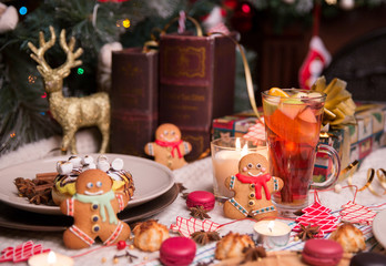 colorful christmas sweets