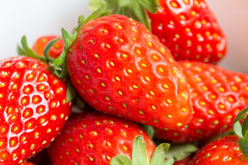 strawberries in bowl