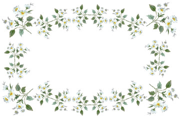 Obraz na płótnie Canvas floral hand made design