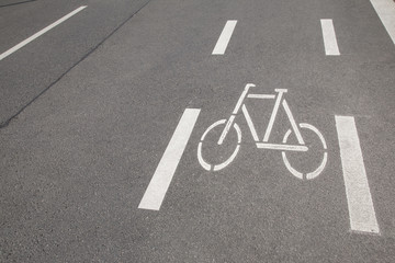 Bike Lane in Cologne