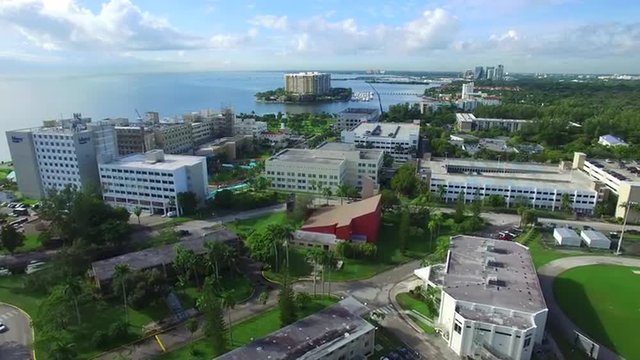 Stock video Mercy Hospital Miami 4k