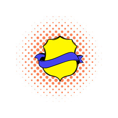 Medieval coat comics icon