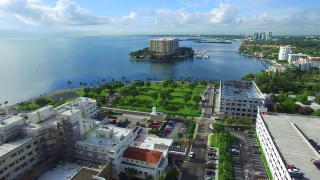 Stock video Mercy Hospital Miami 4k