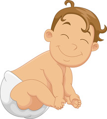 cute Baby boy cartoon