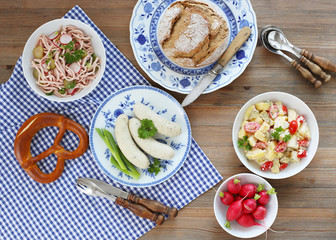 Biergarten food