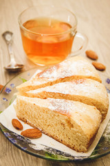 Homemade cakes.