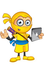 Yellow Ninja Character