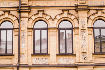 Window , old house, winter