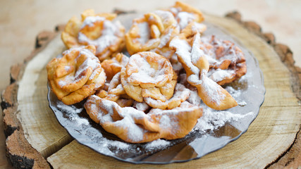 Хворост, выпечка, десерт