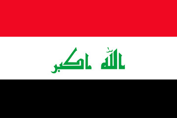 Obraz premium Flag of Iraq