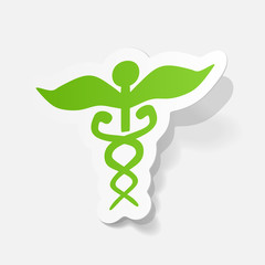 paper sticker: Wand of Hermes