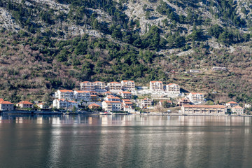Fototapeta na wymiar The resort on the Adriatic coast