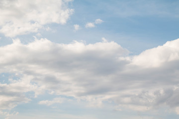 Fototapeta premium blue sky background with clouds