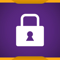 Lock, secure, access  sign icon.