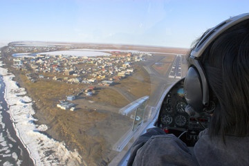 Acric Ocean from air