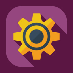 Flat modern design with shadow icons business icon