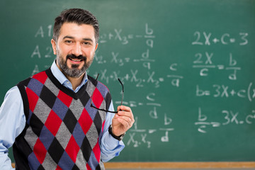 Young teacher