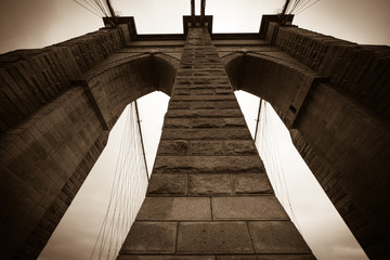 Obraz premium New York Brooklyn Bridge