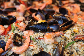 Seafood Paella