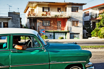 Cuba, La Habana, Miramar,Street Scene