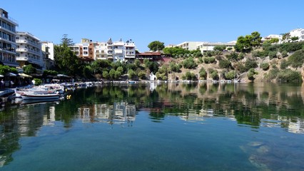 Fototapeta na wymiar Agios Nikolaos - Crète.
