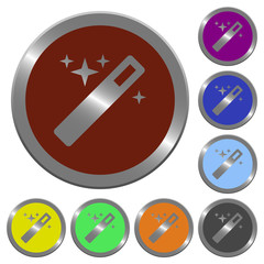 Color magic wand buttons