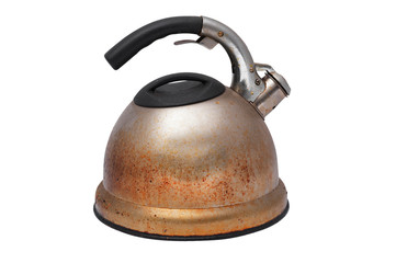 rusty old tea pot