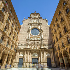 Obraz premium Santa Maria de Montserrat Abbey