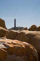 Felsiger Strand bei Ke Ga in Vietnam