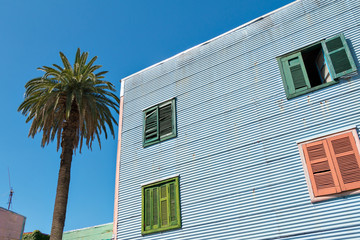 La Boca, colorful neighborhood, Buenos Aires Argentine