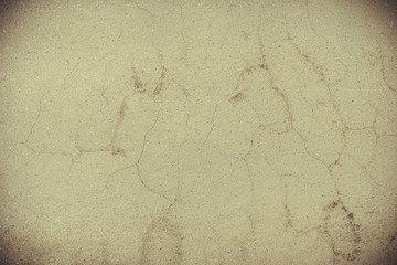 Crack cement wall background.