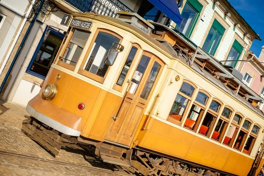 Porto Trolley used as tourist attraction.