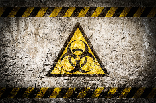 Nuclear radiation warning symbol