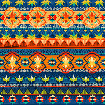 Tribal seamless pattern. It can be used for cloth, jackets, bags, notebooks, cards, envelopes, pads, blankets, furniture, packing