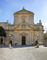 Fototapeta na wymiar Church of St. Dominic in Rabat. Malta