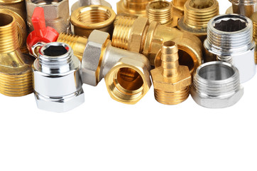 Set of plumbing fitting