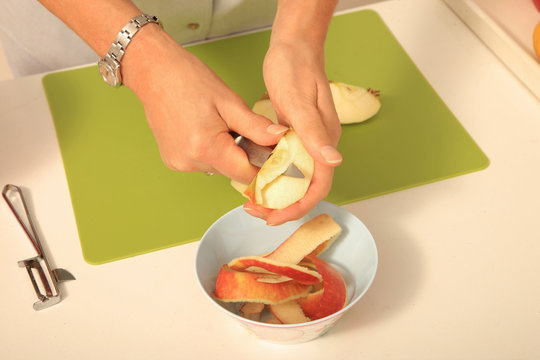 Apfel Schneiden