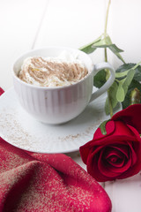 Obraz na płótnie Canvas Hot chocolate for special day