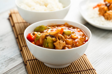 Süß-saures Gemüse - sweet and sour veggies
