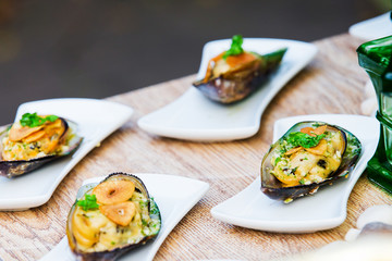 Thailand food buffet.