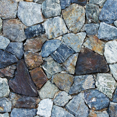 Pattern of old stone Wall Surfaced