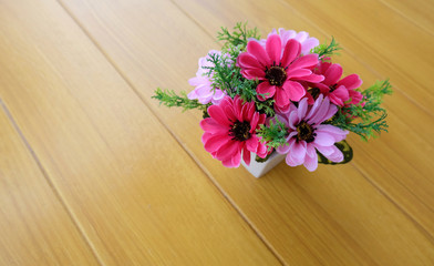 synthetic pink color flower