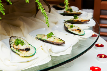 Thailand food buffet.
