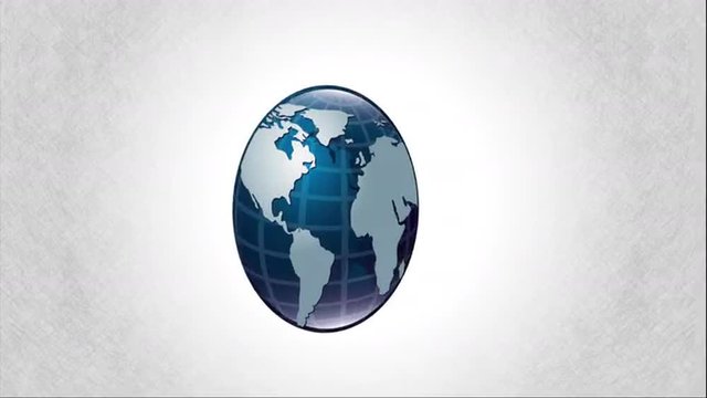 World icon design, VIdeo Animation 