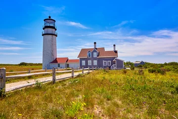 Crédence en verre imprimé Phare Cape Cod Truro lighthouse Massachusetts US