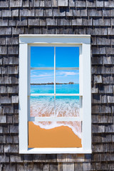 Cape Cod window photomount Massachusetts