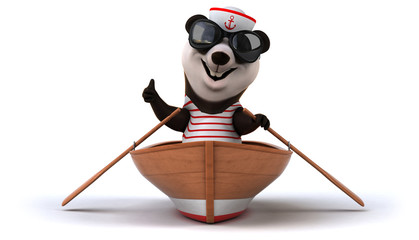 Fun panda © Julien Tromeur